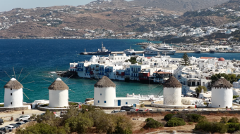 Mykonos-Island tour for cruise travelers (small group)